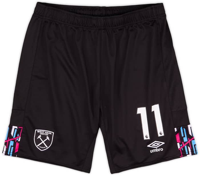 2022-23 West Ham Player Issue Away Shorts # - As New