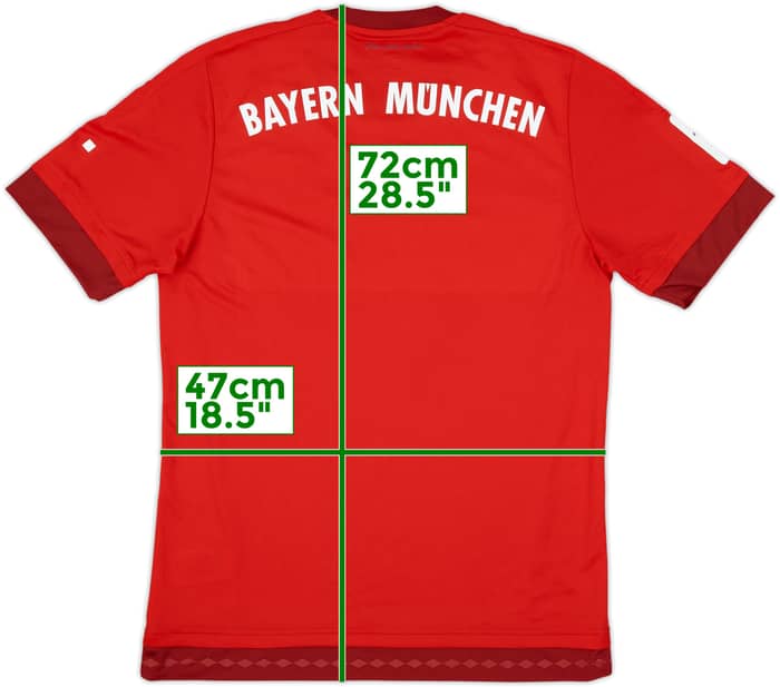 2015-16 Bayern Munich Women's Player Issue Home Shirt - 10/10 - (Men's M/L)