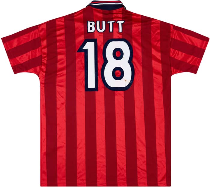 1997 England Match Issue Le Tournoi Away Shirt Butt #18