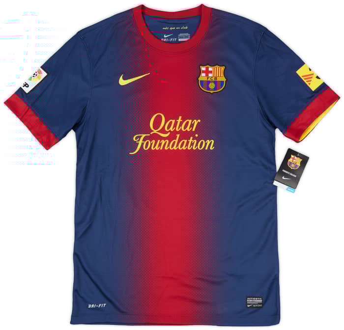 2012-13 Barcelona Home Shirt Messi #10 (S)