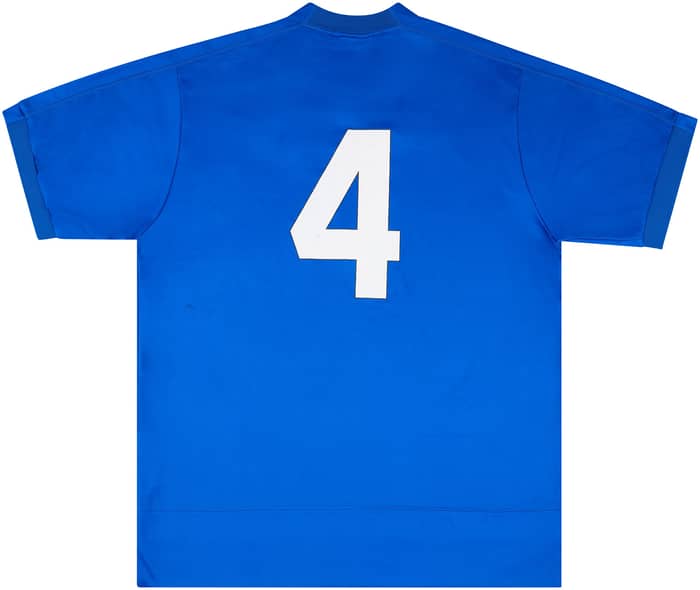 2000 Italy U-18 Match Worn Home Shirt #4 (v England)