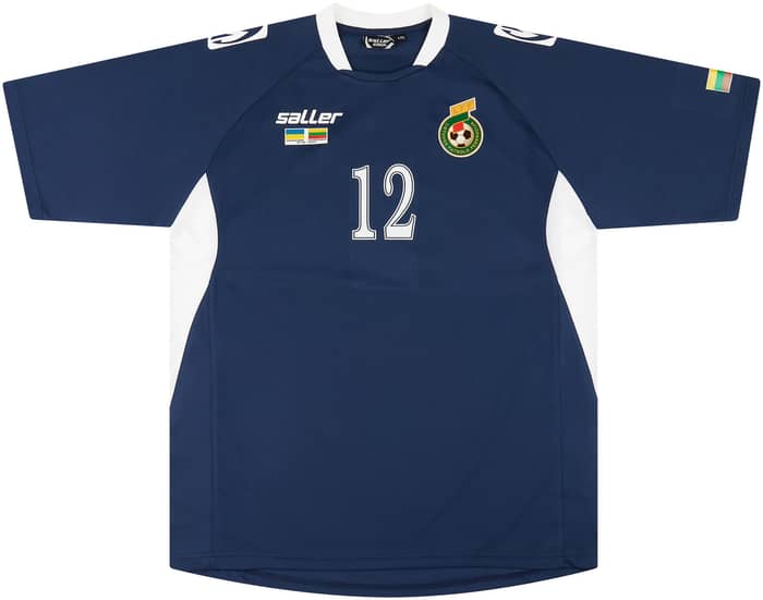 2010 Lithuania Match Issue GK Shirt #12 (Karcemarskas) v Ukraine