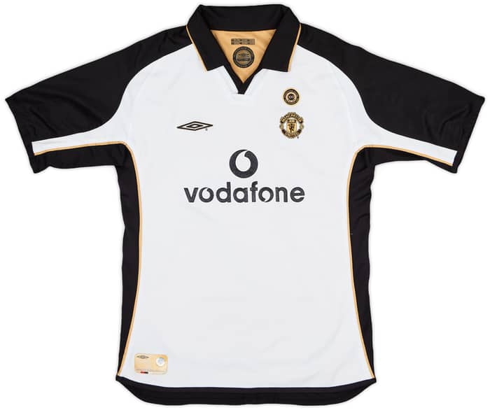 2001-02 Manchester United Centenary Away/Third Shirt - 6/10 - (L.Boys)
