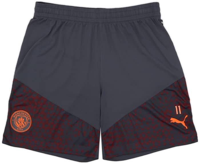 2023-24 Manchester City Player Issue Training Shorts # - 7/10
