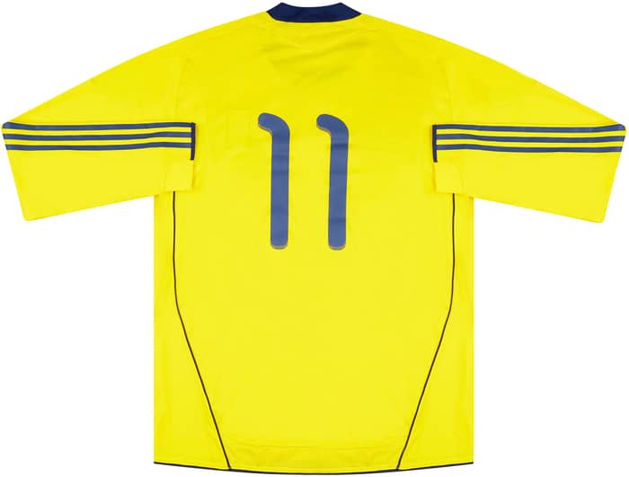 2010 Scotland Match Issue Signed Away L/S Shirt #11 (v Czech Republic)
