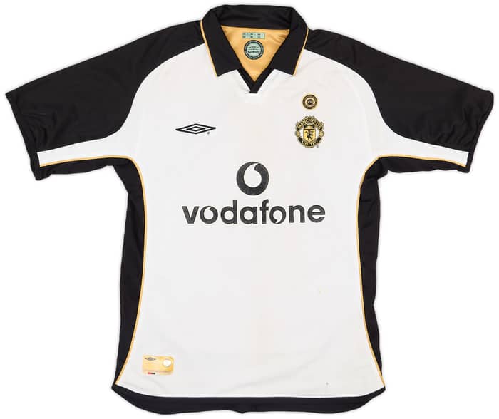 2001-02 Manchester United Centenary Away/Third Shirt Scholes #18 - 5/10 - (M)