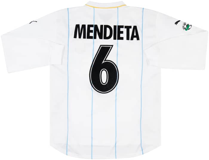 2001-02 Lazio Match Worn Third L/S Shirt Mendieta #6 (v AC Milan)