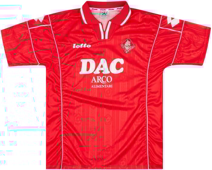 1999-00 Piacenza Match Worn Home Shirt Di Napoli #23 (v Verona)