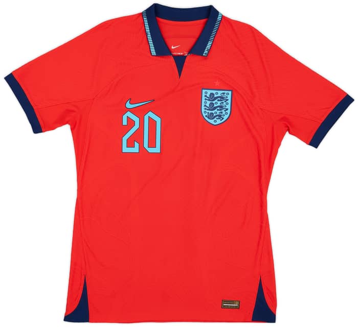 2022-23 England Player Issue Away Shirt Foden #20