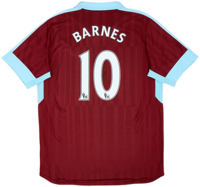 2016-17 Burnley Home Shirt Barnes #10 - 6/10 - (XL)