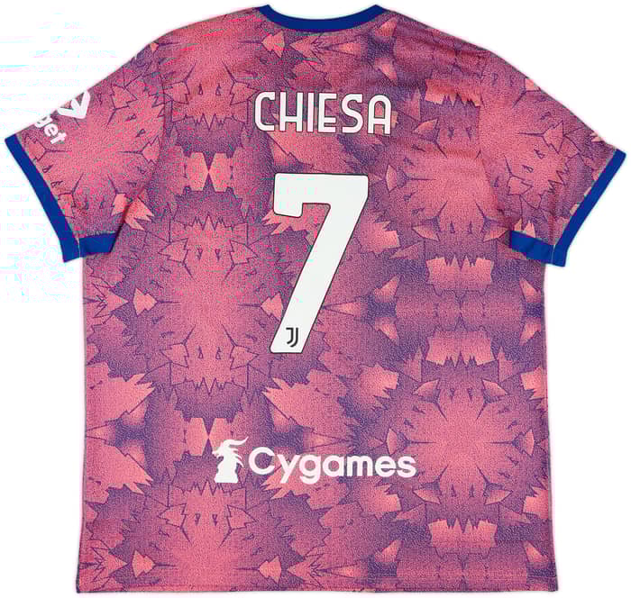 2022-23 Juventus Third Shirt Chiesa #7 (XXL)
