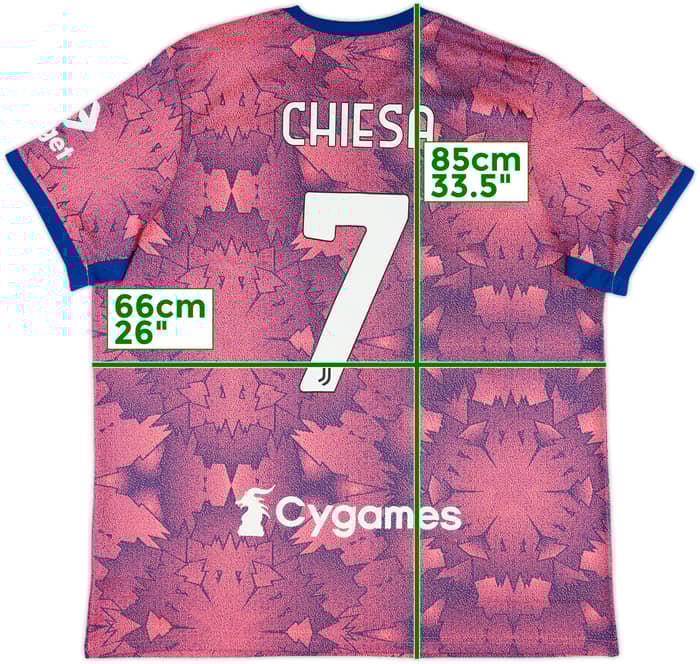 2022-23 Juventus Third Shirt Chiesa #7 (XXL)