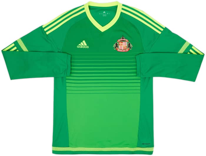 2015-16 Sunderland Away L/S Shirt Defoe #18 - 10/10 - (S)