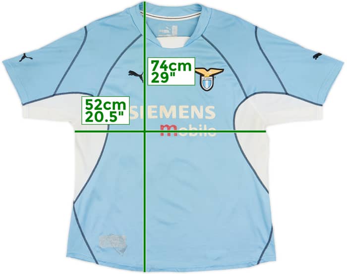 2001-02 Lazio Home Shirt Crespo #10 - 5/10 - (L)