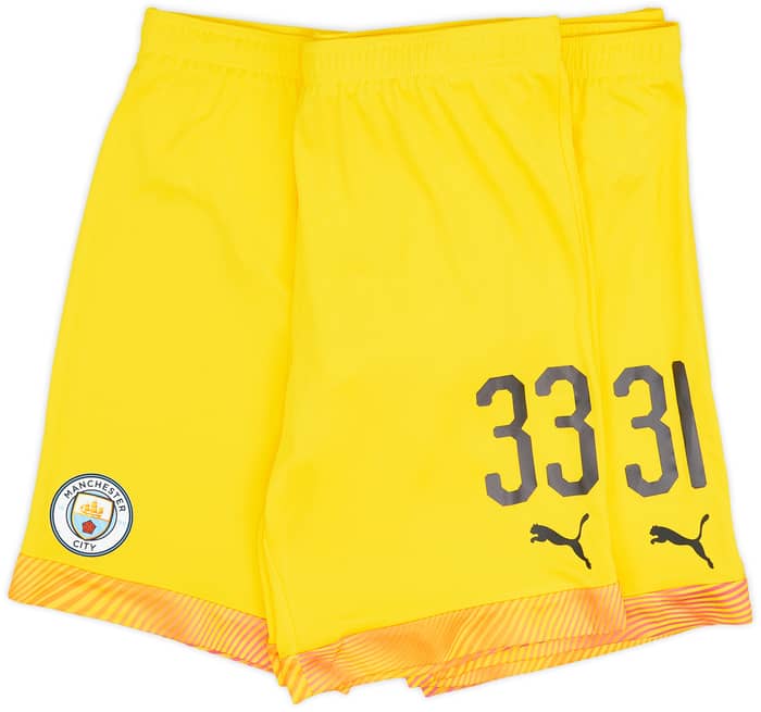 2019-20 Manchester City Player Issue GK Third Shorts # - 7/10 - (L)