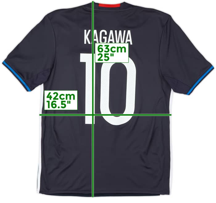2016-17 Japan Home Shirt Kagawa #10 - 9/10 - (S)