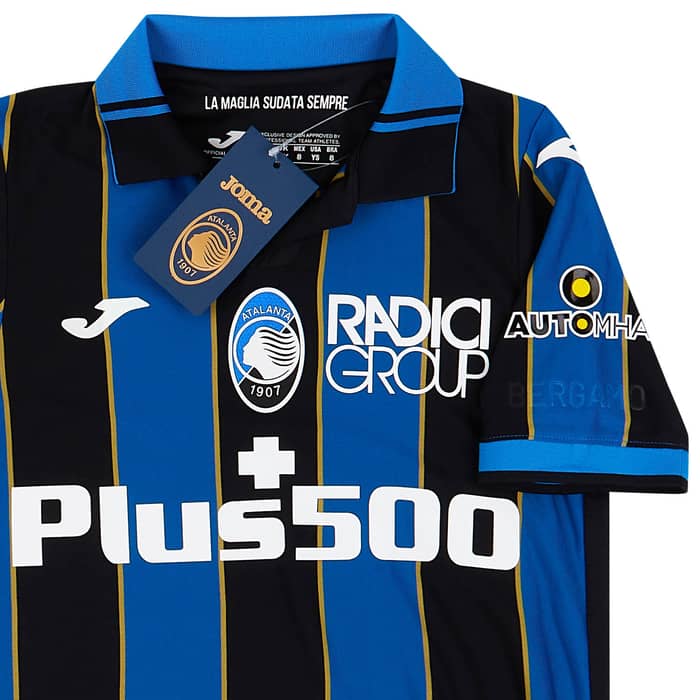 2021-22 Atalanta Home Shirt KIDS