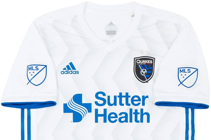 2018 San Jose Earthquakes Match Issue Away Shirt Quintana #30 (v Manchester United)