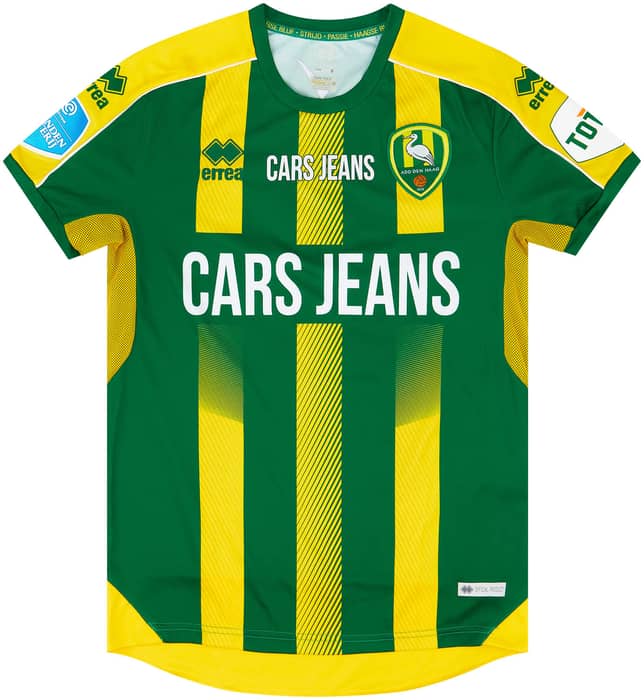 2020-21 ADO Den Haag Match Issue Home Shirt Besuijen #20 (v Ajax)