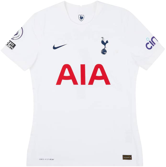 2021-22 Tottenham Match Issue Signed Home Shirt Romero #4