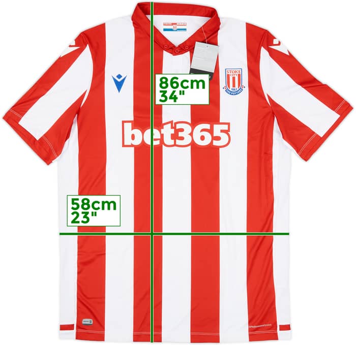 2019-20 Stoke City Home Shirt Allen #24 (3XL)