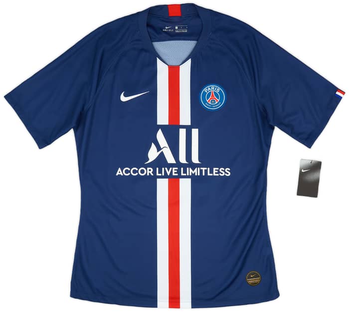 2019-20 Paris Saint-Germain Player Issue Home Shirt T.Silva #2 (L)