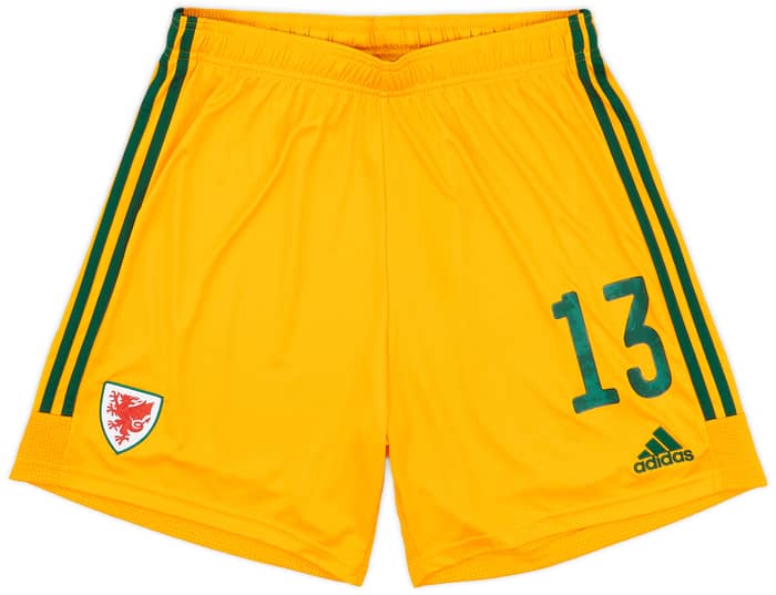 2020-21 Wales Player Issue Away Shorts # - 7/10