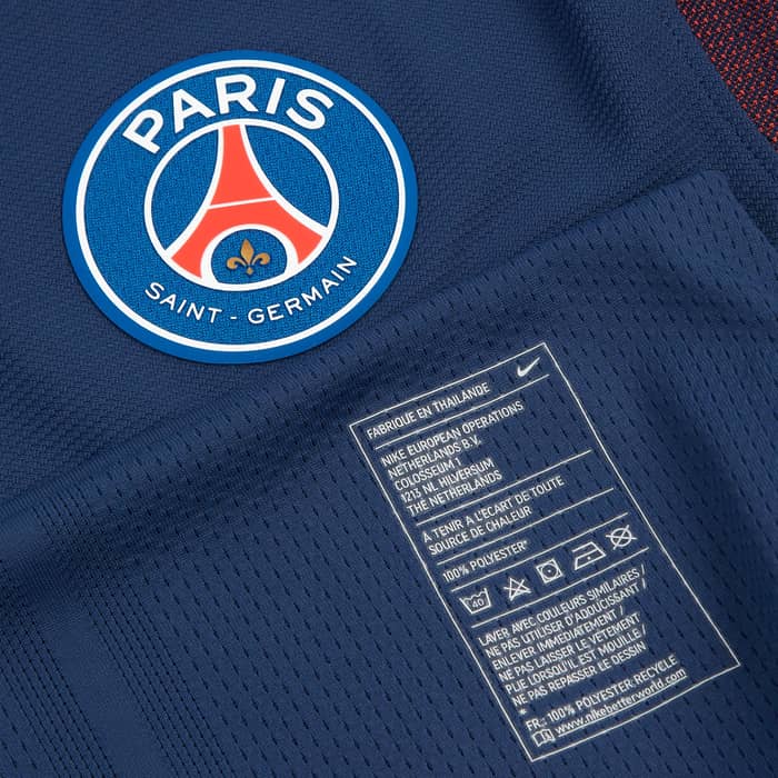 2017-18 Paris Saint-Germain Player Issue Home Shirt