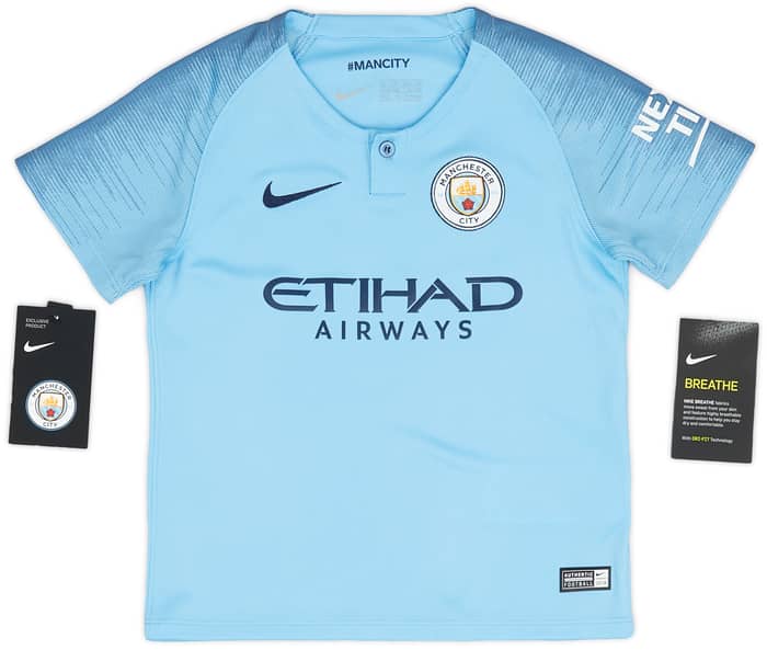 2018-19 Manchester City Home Full Kit (3-4 Years)
