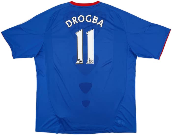 2010-11 Chelsea Home Shirt Drogba #11 - 9/10 - (3XL)