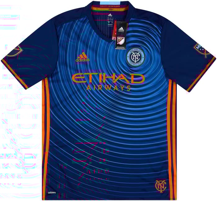 2016-17 New York City Authentic Away Shirt L