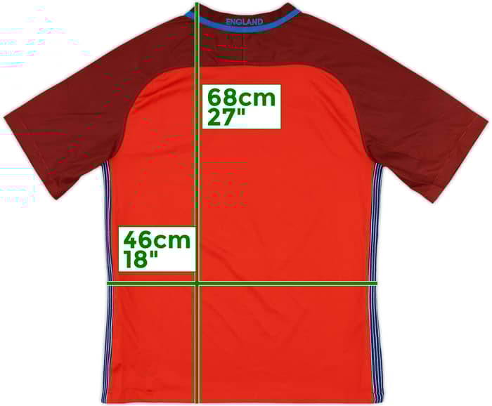 2016-17 England Away Shirt - 8/10 - (S)