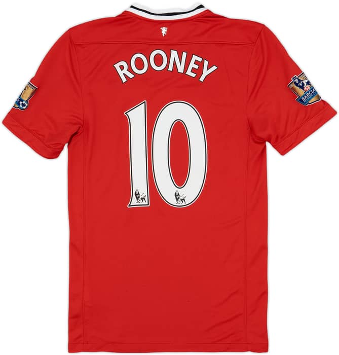 2011-12 Manchester United Home Shirt Rooney #10 - 6/10 - (S)