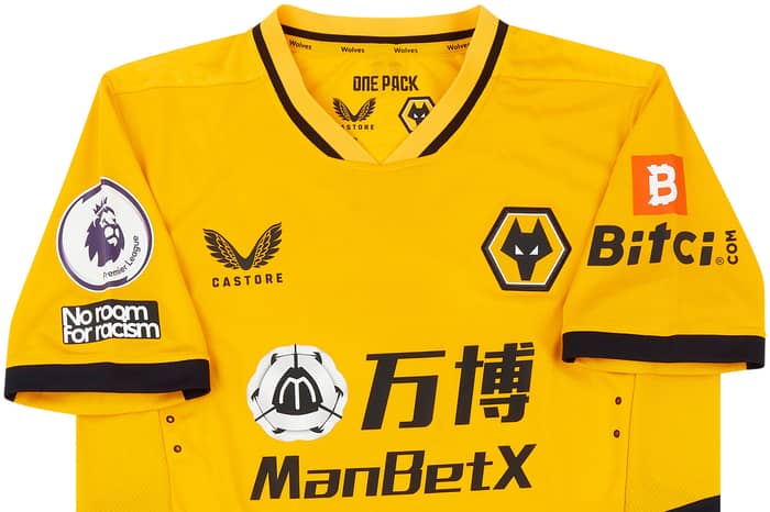 2021-22 Wolves Match Issue Home Shirt Marcal #5