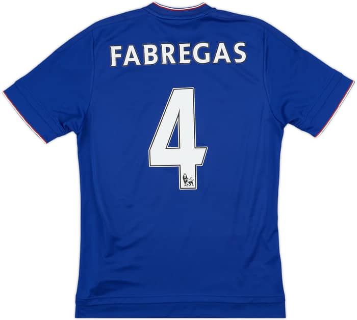 2015-16 Chelsea Home Shirt Fabregas #4 - 6/10 - (S)