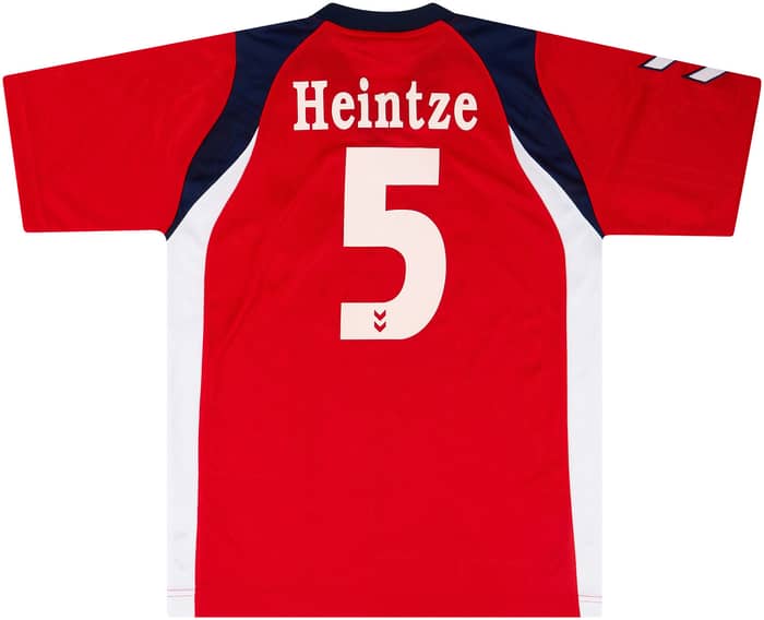 1998 Denmark Player Issue Training Shirt Heintze #5