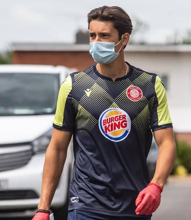 2020-21 Stevenage Away Shirt - 9/10 - (4XL)