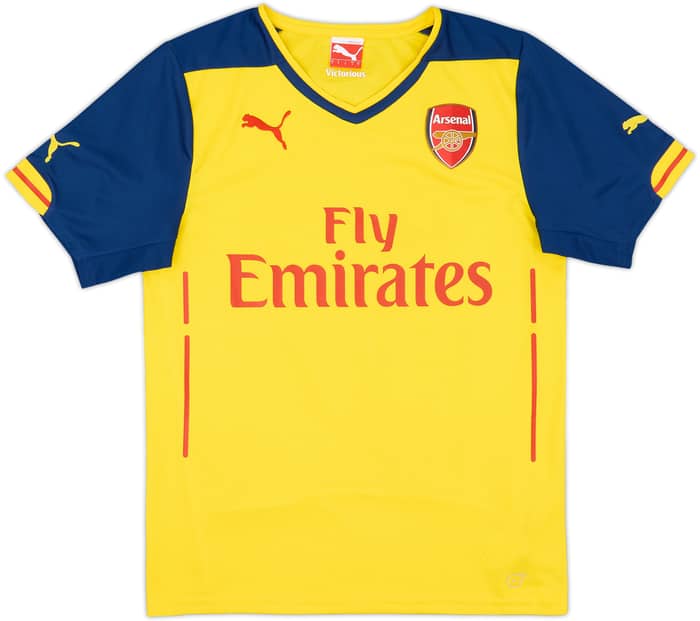 2014-15 Arsenal Away Shirt Alexis #17 - 9/10 - (S)