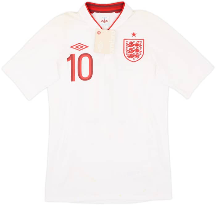 2012-13 England Home Shirt Rooney #10 (S)