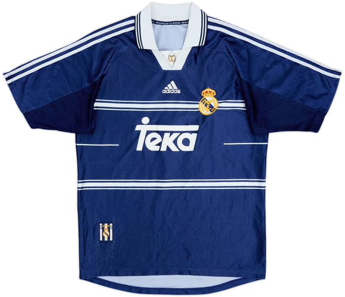 1998-99 Real Madrid Away Shirt J.M.Guti #14 - 6/10 - (L)
