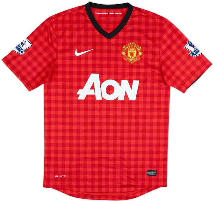 2012-13 Manchester United Home Shirt V.Persie #20 - 4/10 - (S)