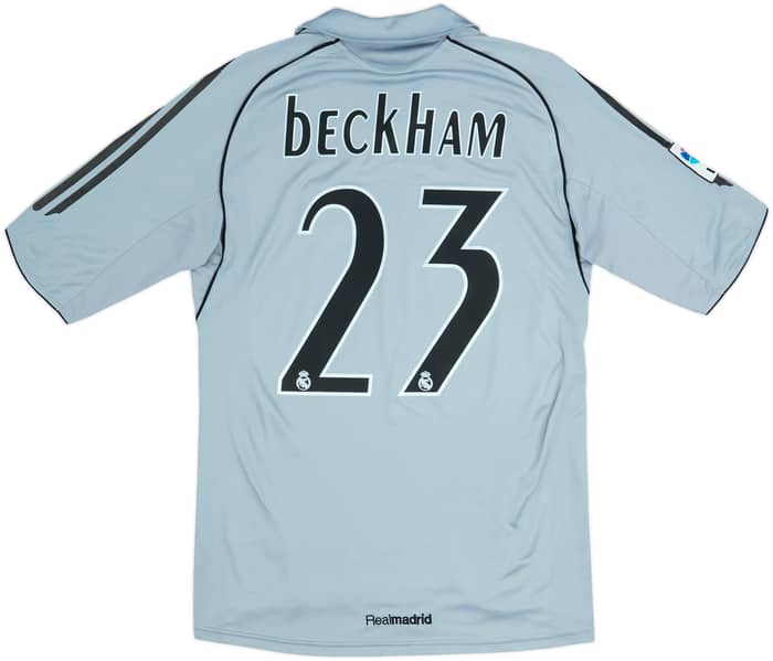 2005-06 Real Madrid Third Shirt Beckham #23 - 6/10 - (S)