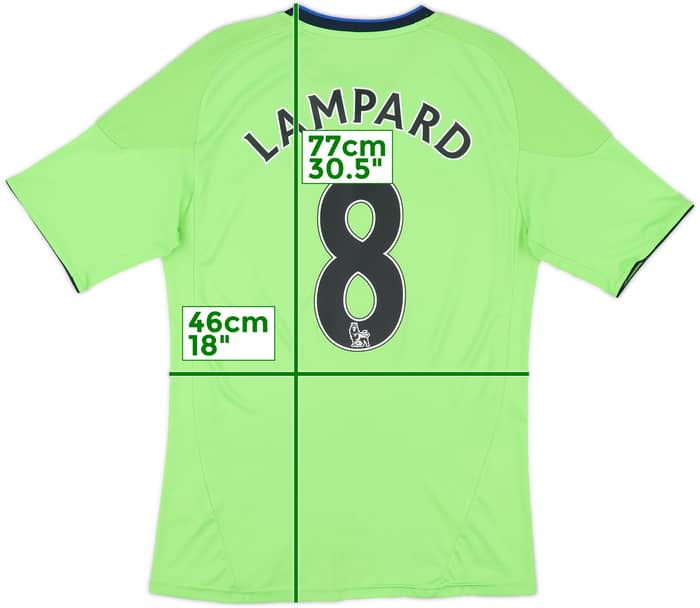 2010-11 Chelsea Third Shirt Lampard #8 - 7/10 - (S)