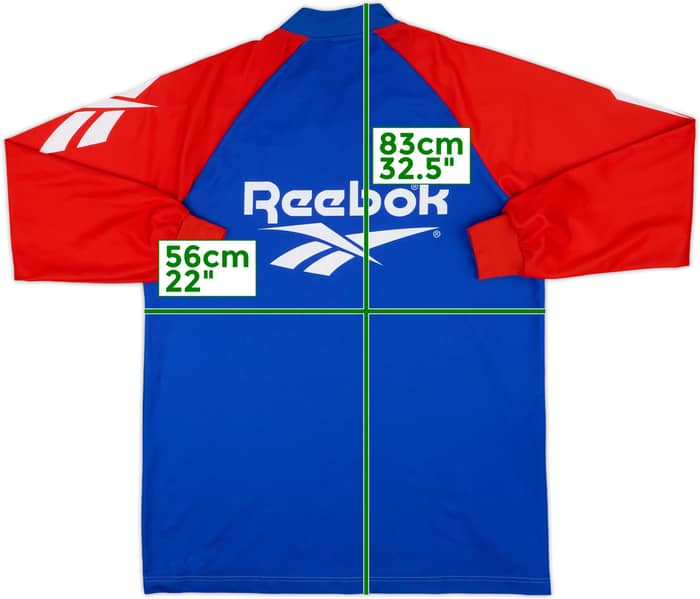 1996-97 Monza Reebok Training L/S Shirt - 8/10 - (XL)