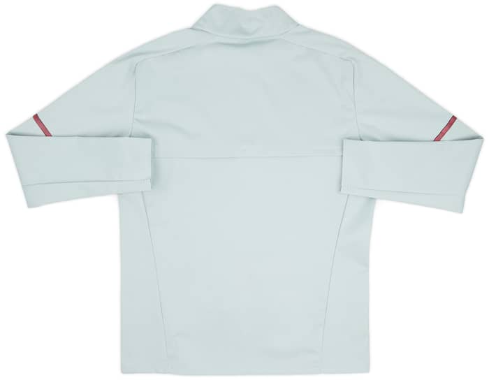 2021-22 Manchester City Player Issue 1/4 Zip Training Rain Top # - 7/10 - (S)