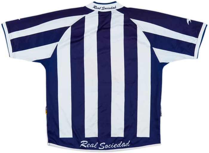 2002-03 Real Sociedad Home Shirt - 9/10 - (S)