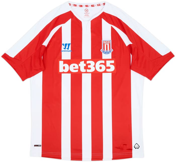 2014-15 Stoke City Home Shirt Crouch #25 - 8/10 - (L)