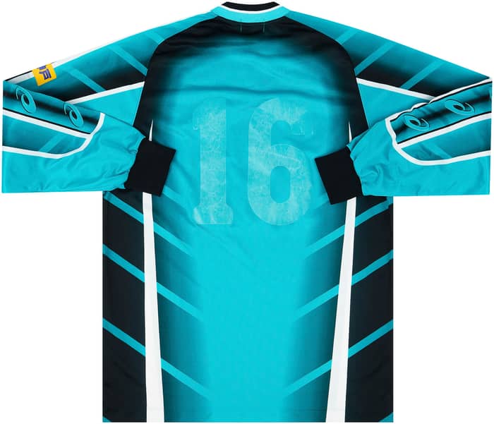 2003 Vissel Kobe Match Issue GK Shirt #16 (Iwamaru)