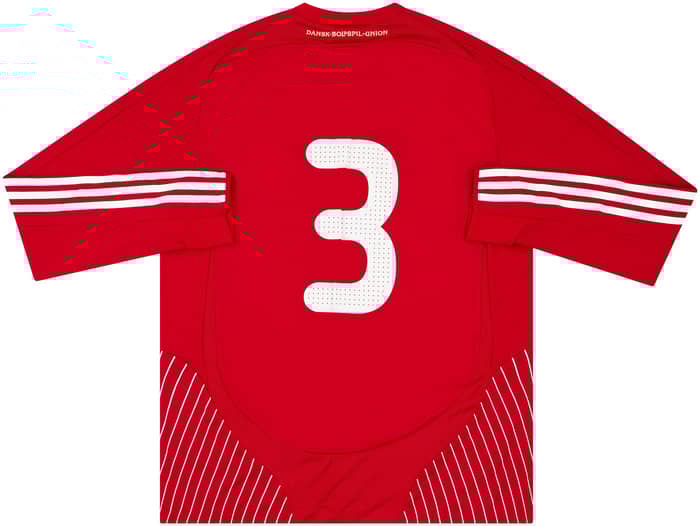 2008-10 Denmark Match Issue Home L/S Shirt #3