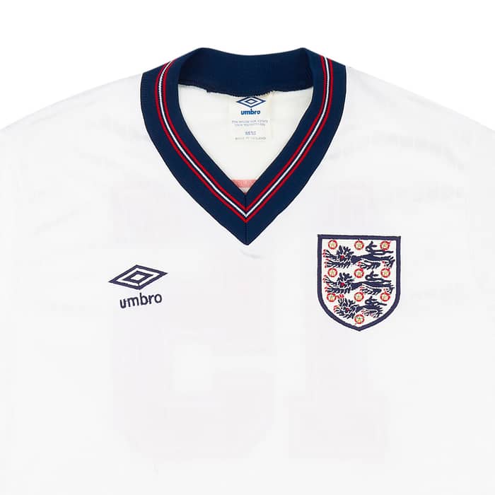 1984-87 England Match Issue Home Shirt #15 (Parker)